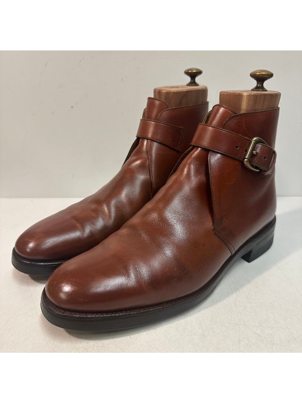 NEW HEELS Crockett & Jones x Polo Ralph Lauren Jodhpur Boots Bench Made UK 10 D